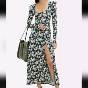Les Reveries Maxi Floral Dress